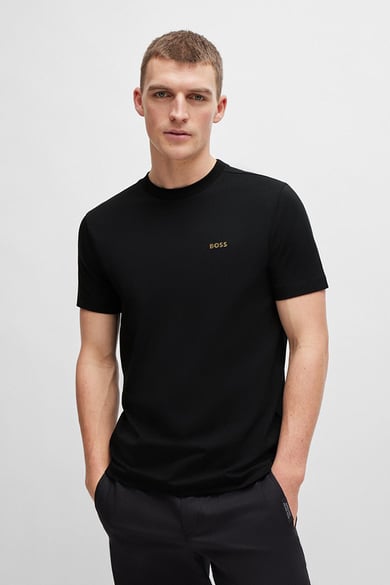 ΜΠΛΟΥΖΑ T-SHIRT BOSS - 002 ΜΑΥΡΟ
